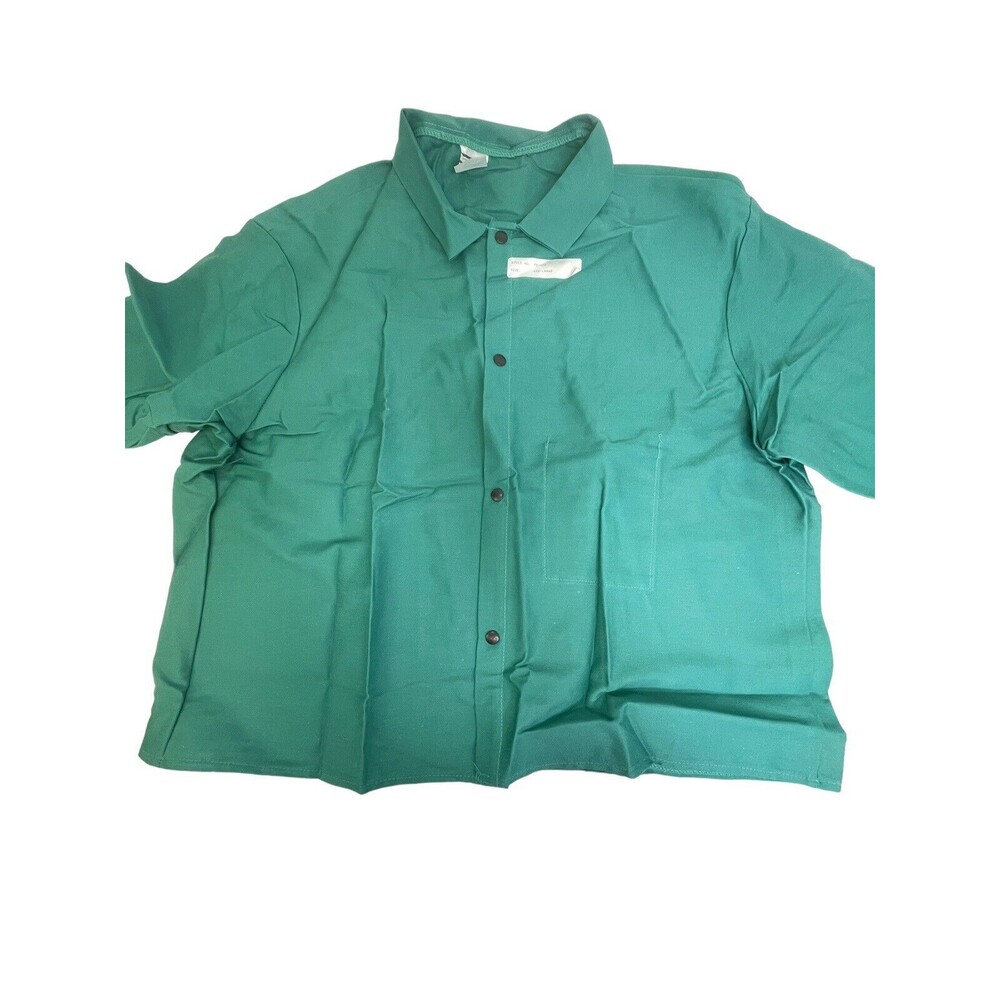 NEW Flame Resistant Men's 3XL Work Shirt/Jacket By Elliott Co. Size‎ XXXL Green